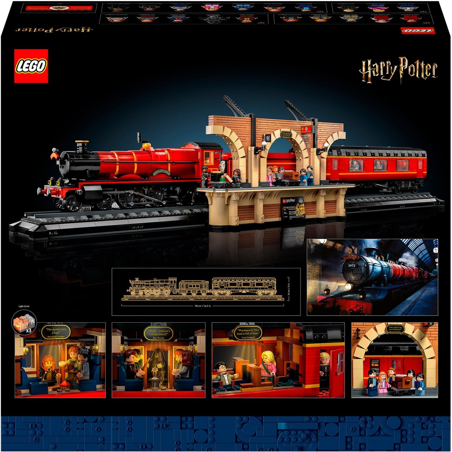 Lego harry potter - zweinstein express™ - verzameleditie constructiespeelgoed (76405)