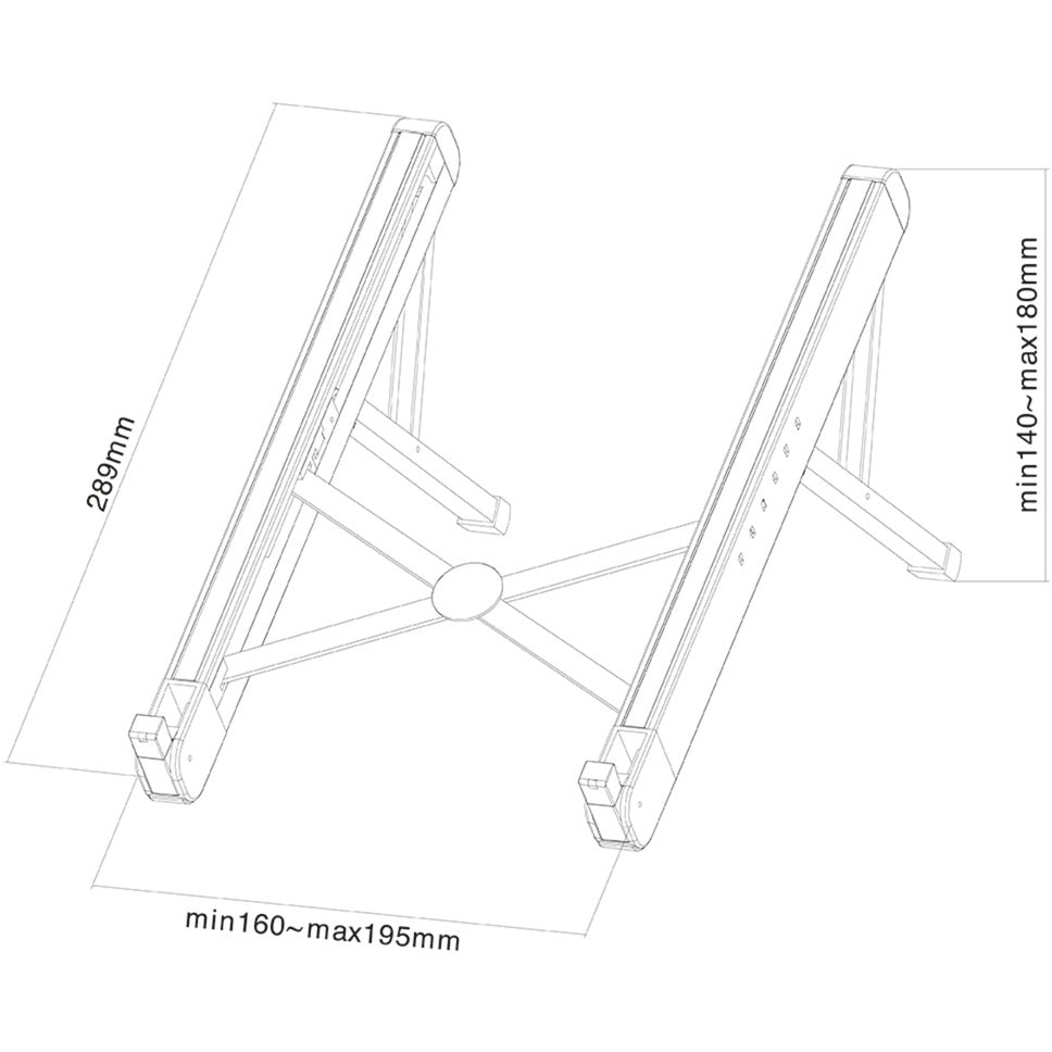 Neomounts di Newstar NSLS010 Foldeble Laptop Standard