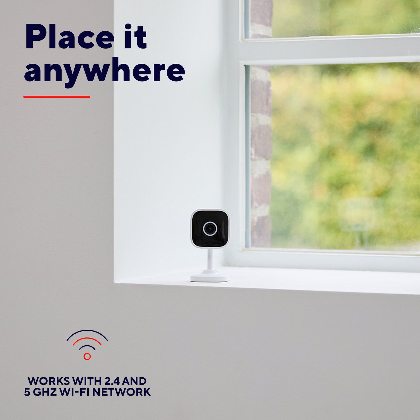 Telecamera di sicurezza Trust ipcam-2900 (bianco, WiFi da 2,4 o 5 GHz)