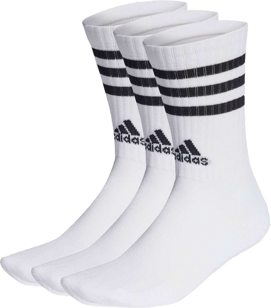 Adidas 3-stripes Cushioned Crew - calzini (pacco da 3)