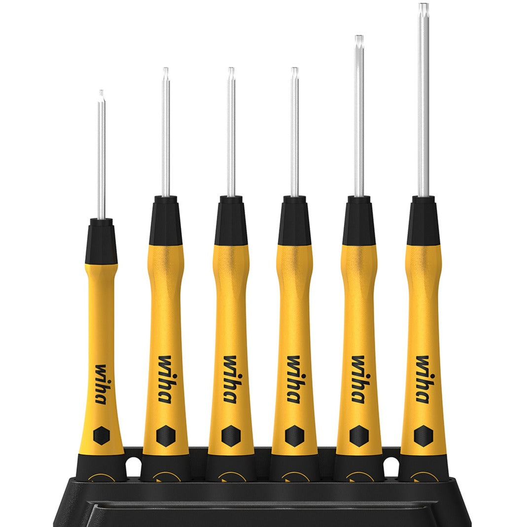 Wiha Fine Charwoclever Set Picofinish ESD, 7 pezzi