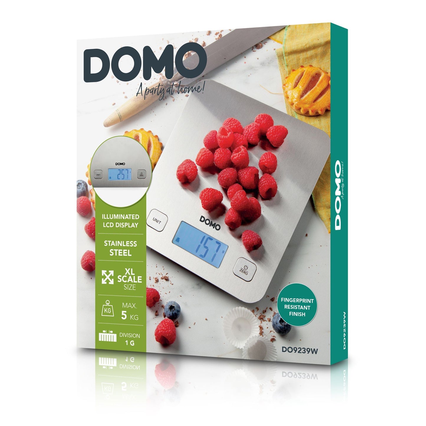 Domo Do9239W Scala della cucina Prestige XL