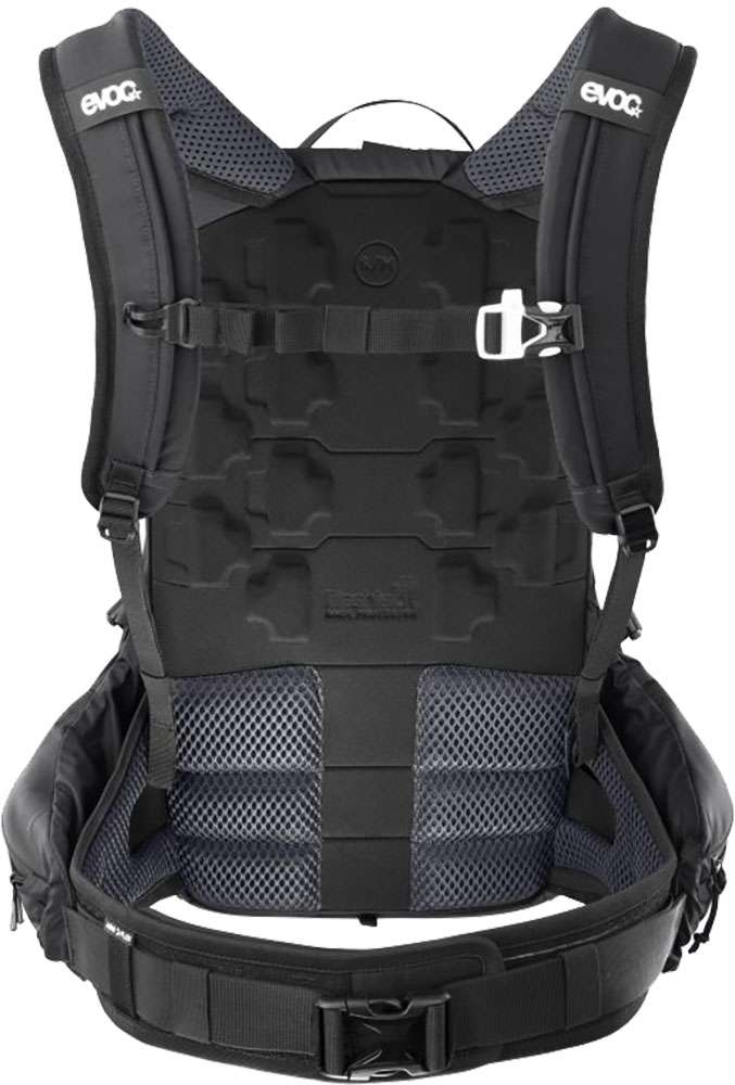 Evoc trail pro blackline 16l - zaino protettivo