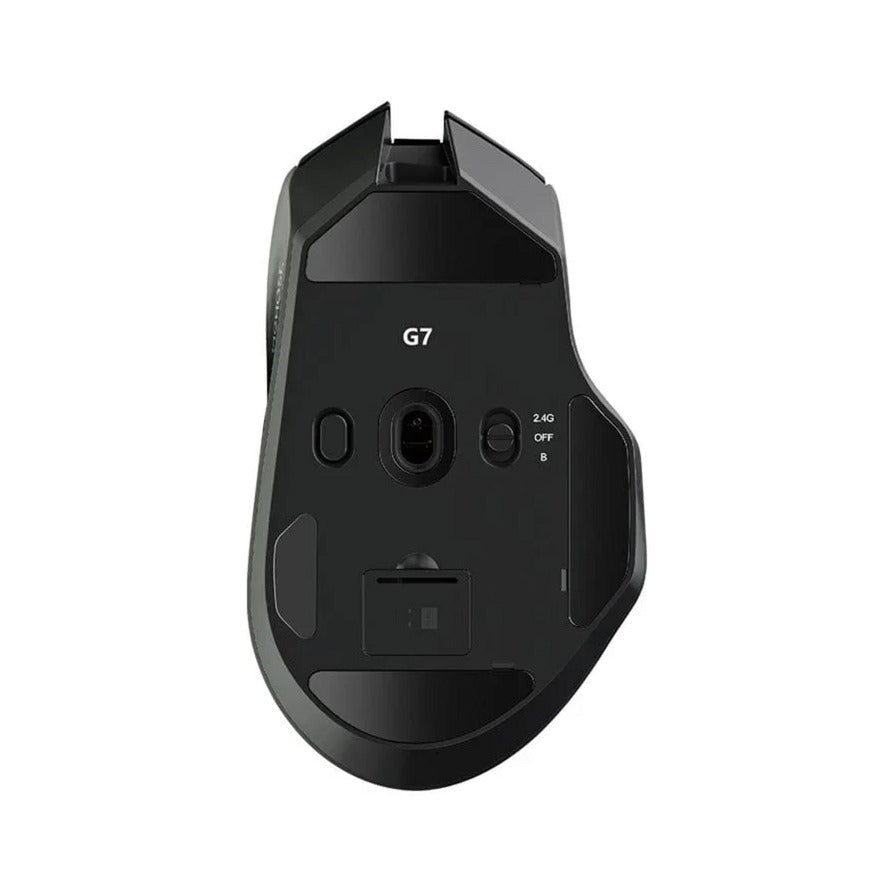 Mouse da gioco Mchose g7 (nero, 12.000 dpi, Bluetooth USB-C da 2,4 GHz)