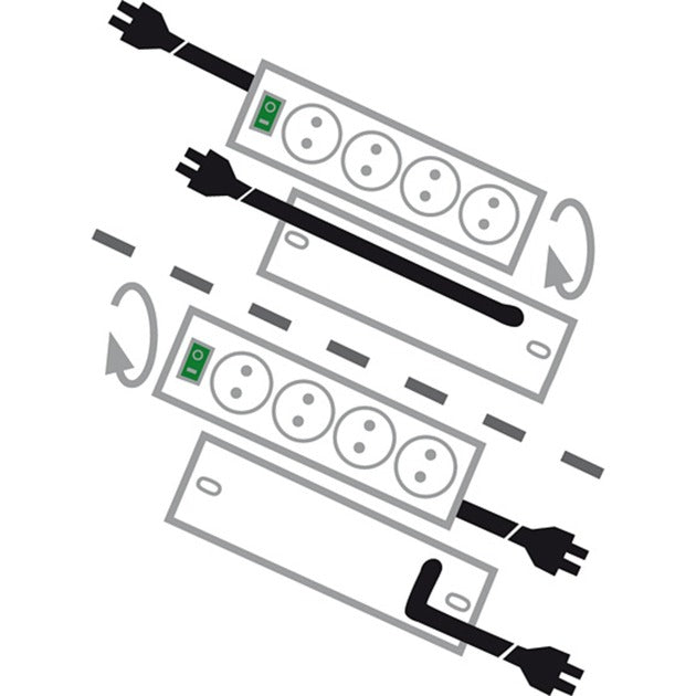 Brennenstuhl Primera Comfort Switch Plus 7 volte SEAL