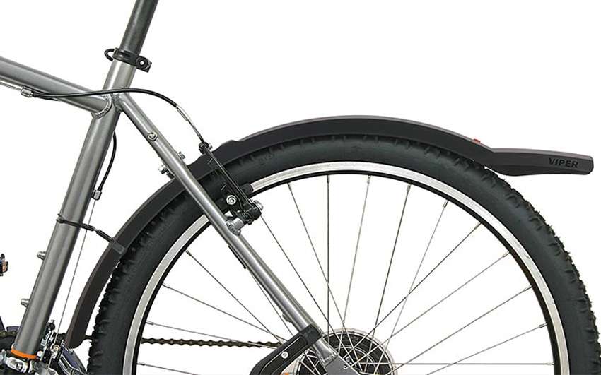 Hebie Viper Fender establecido de 24-28 pulgadas en V-Brake Negro