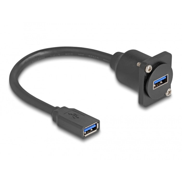 Delock D-Type USB 5 Gbps Cable Type-A Female to Type-A Fe