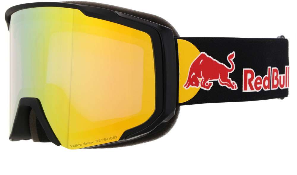 Red bull spect eyewear jibb-02ye2 smoke with yellow mirror - ski goggle