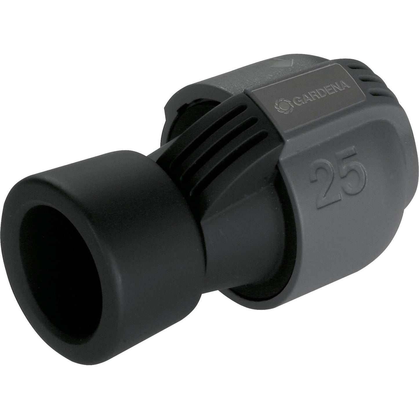 Gardena verbindingsstuk 25 mm x 1 binnendraad (zwart grijs, 2762-20)
