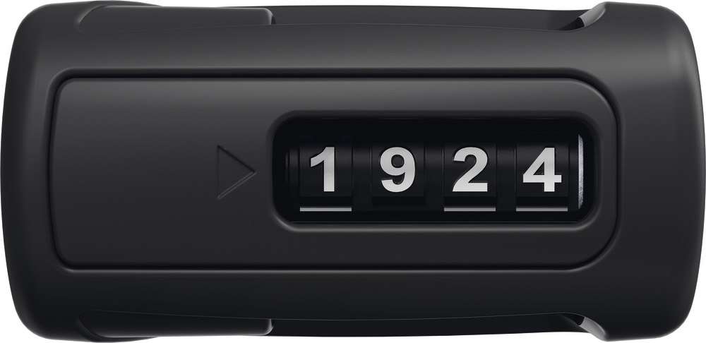 Abus Foldeslot Bordo 6000C 90 Negro - Seguridad de la bicicleta - 90 cm - Negro