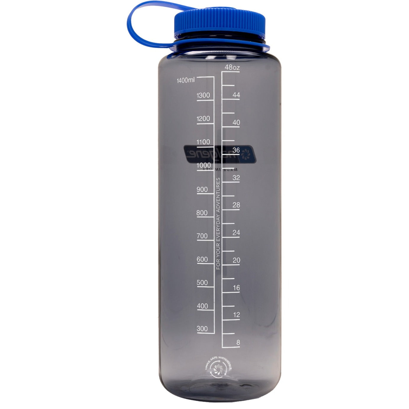 Botella de bebida nalgene en la boca ancha sostenga silo 1.5 litros