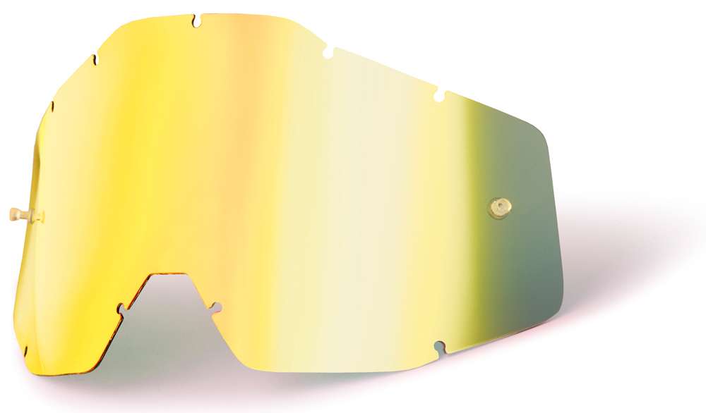 Lente de espejo 100% antivaho (oro) - lente de repuesto