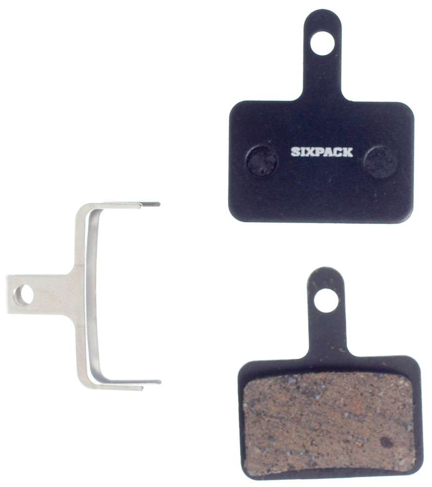Six pack racing pastillas de freno de disco Shimano Deore M525 semimetálicas