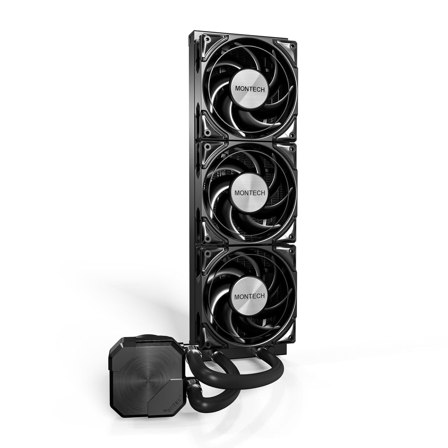Montech hyperflow silent 360 raffreddamento ad acqua (nero)