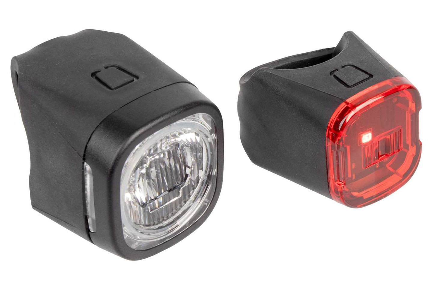 Conjunto de iluminación stvzo con batería recargable usb cyclob k m-wave