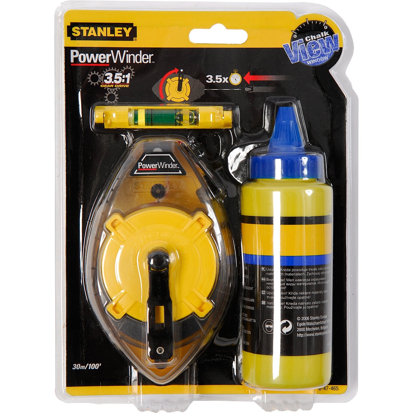 Stanley Slaglijnmolenkit Powerwinder 30m