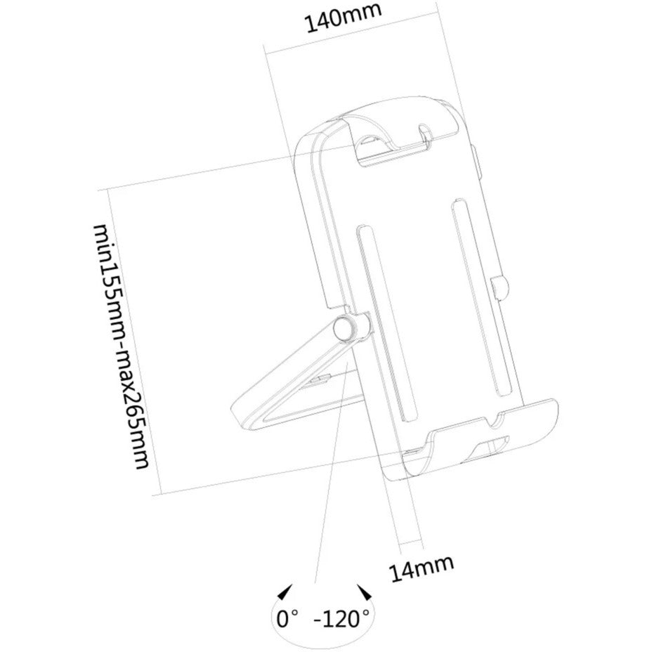 Supporto per tablet tablet-un200 di Neomounts