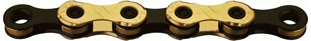 Cadena de bicicletas KMC X12 TI-N Gold 126 Schakels