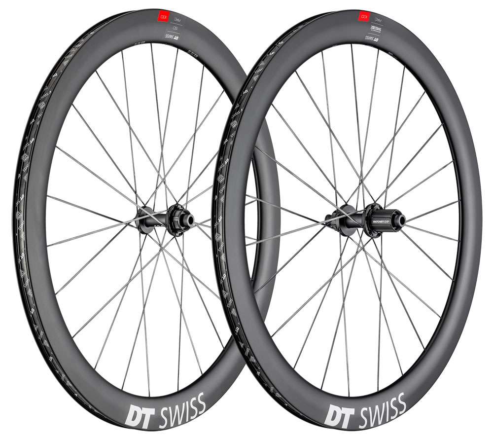 Set di ruote DT Swiss Arc 1100 Dicut® Carbon 50 Disc CL