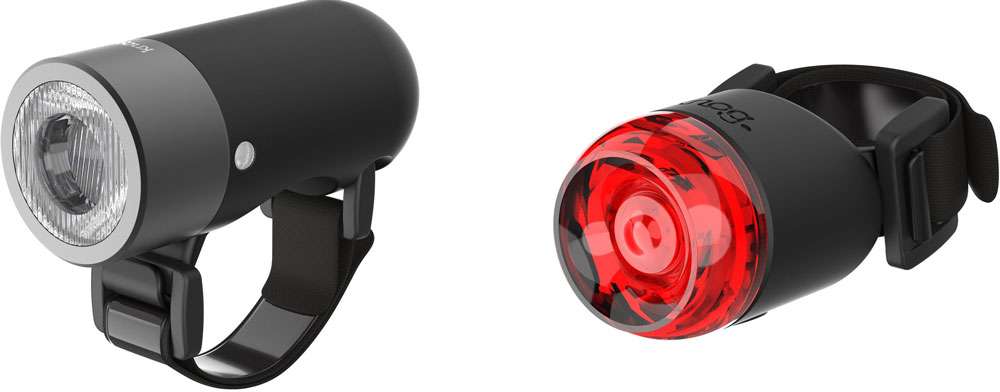 Set di luci Knog Plug, confezione doppia