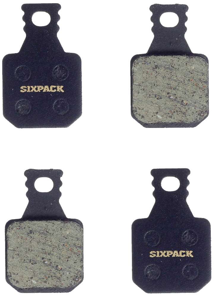 Pastillas de freno de disco orgánicas Sixpack racing para magura mt7
