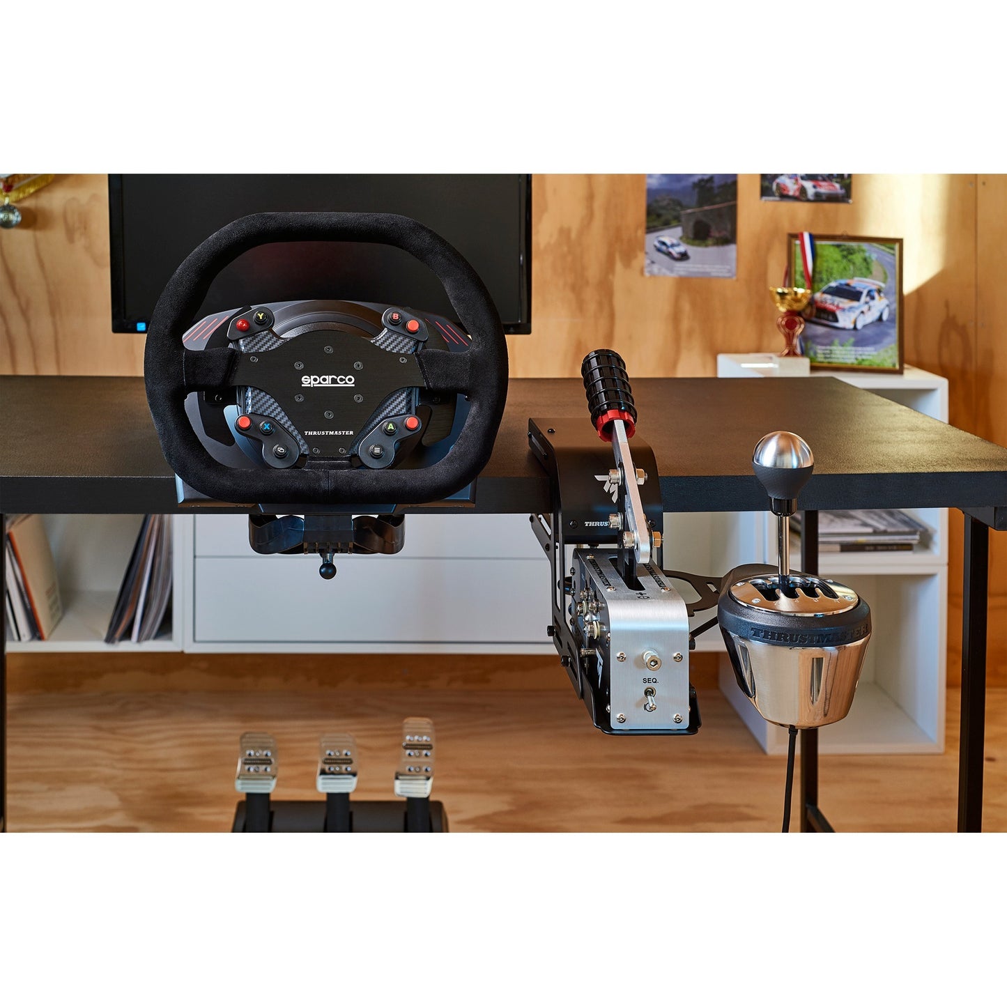 Morsetto da corsa tm di thrustmaster