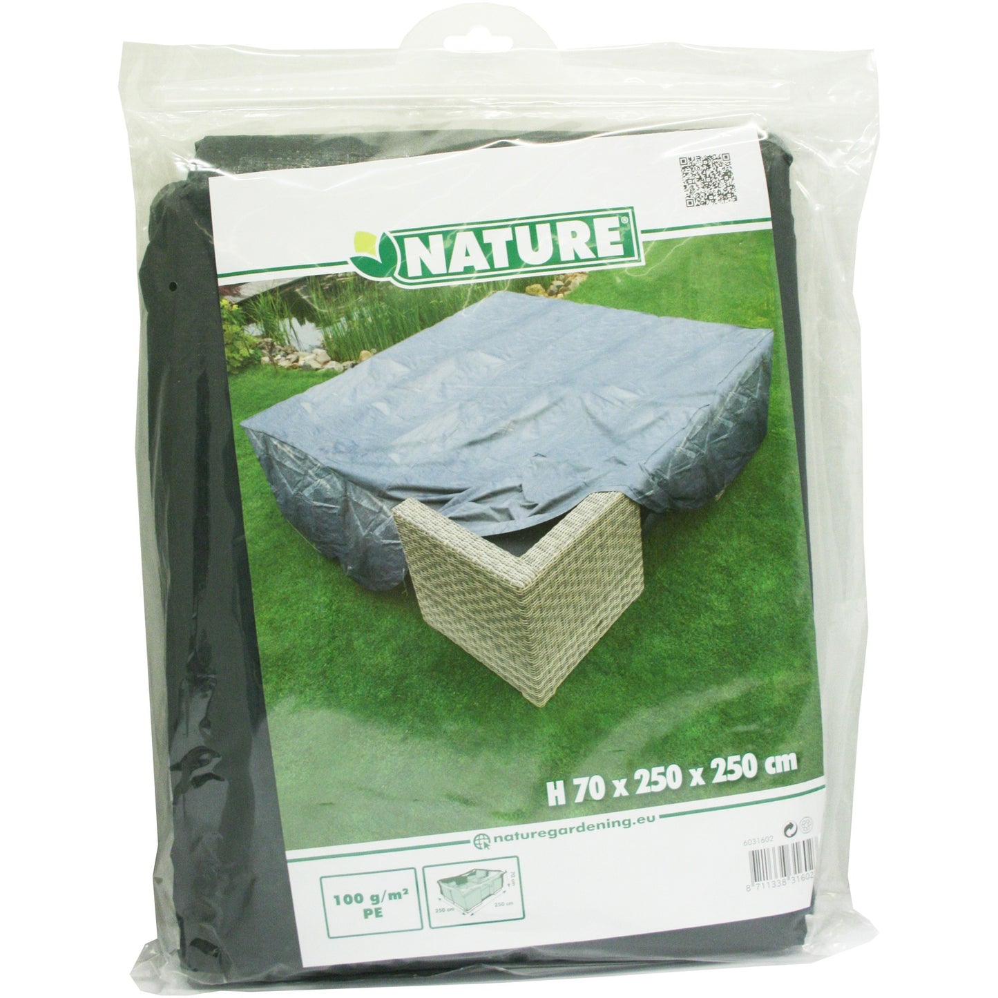 Copertura per mobili da giardino naturale per set da salone