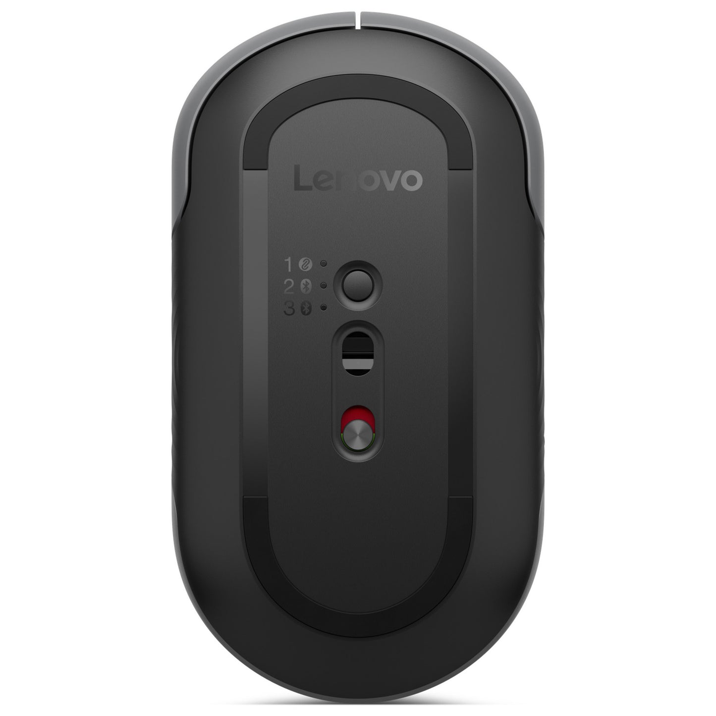 Lenovo 700 multi-device wireless silent mouse (grijs, 1600 - 4000 dpi, bluetooth 5.3 2.4 ghz)