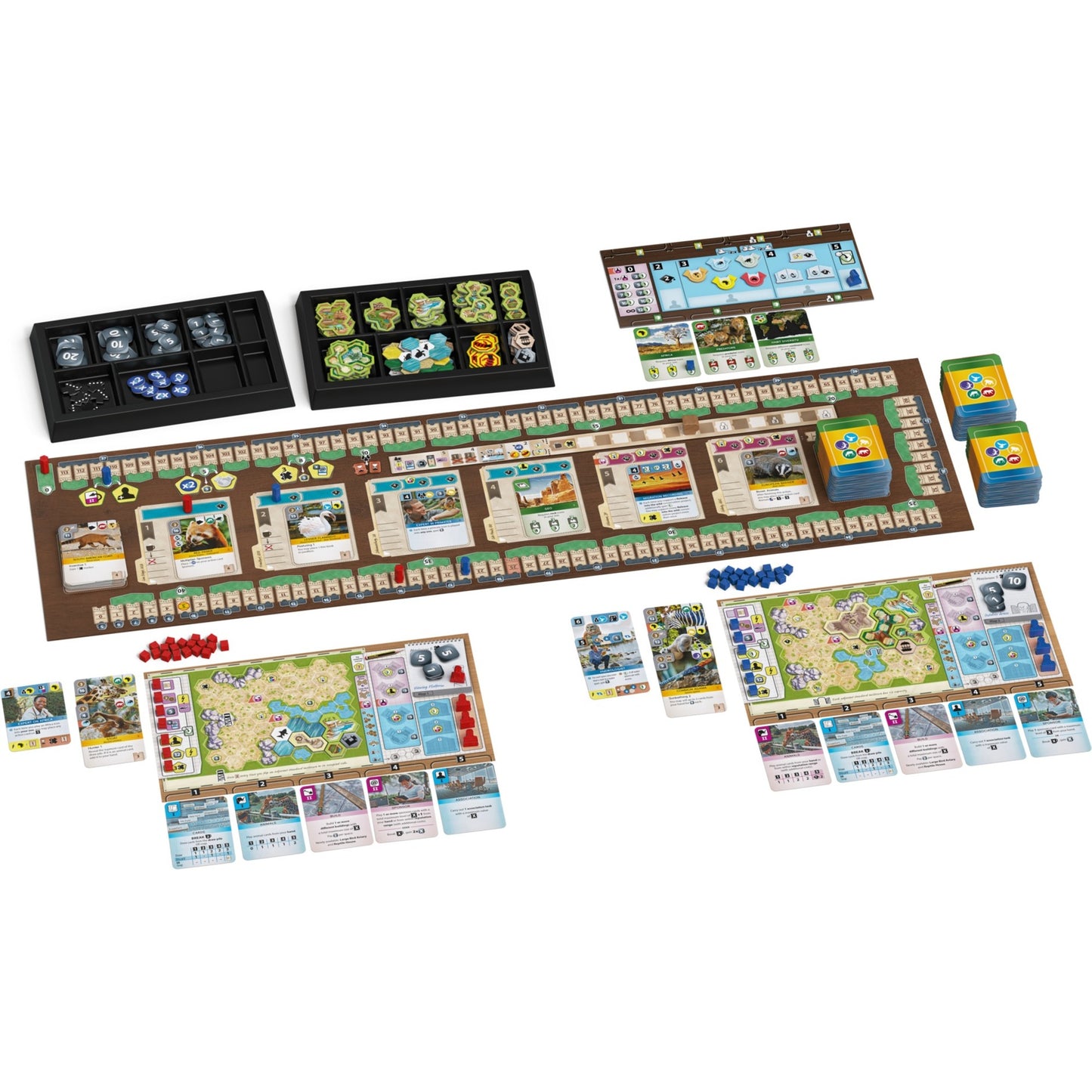 White goblin games gioco da tavolo ark nova (olandese, 1 - 4 giocatori, 90 minuti, da 12 anni)