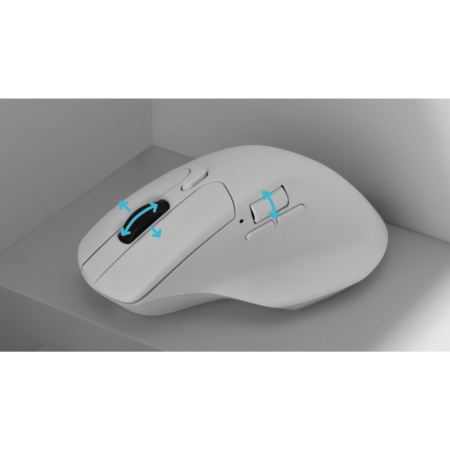 Keychron m6-a3 wireless mouse (wit, 26,000 dpi, usb-c bluetooth 5.1 2.4 ghz)