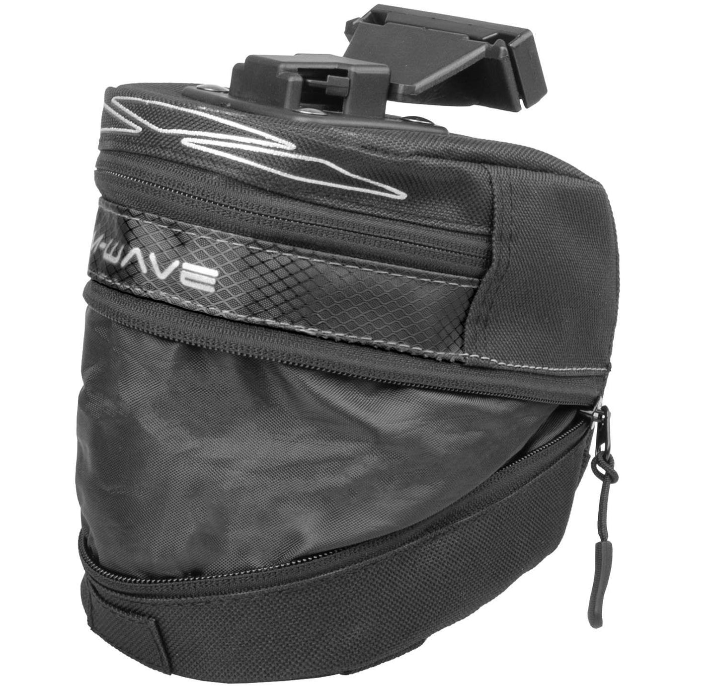 M-Wave Saddle Bag Tilburg L 1.8 litros de gris negro
