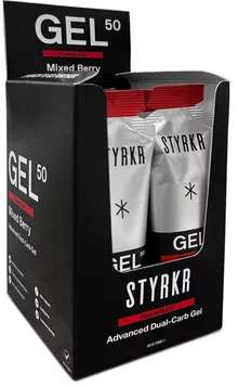 Styrkr gel50 gel energético dual-carb caja 12er