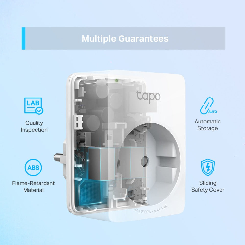 TP-Link TAPO P100 Mini Presa Wifi (confezione da 4)