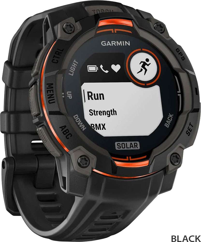 Garmin instinto® 3 solar 45mm - Reloj inteligente multideporte GPS