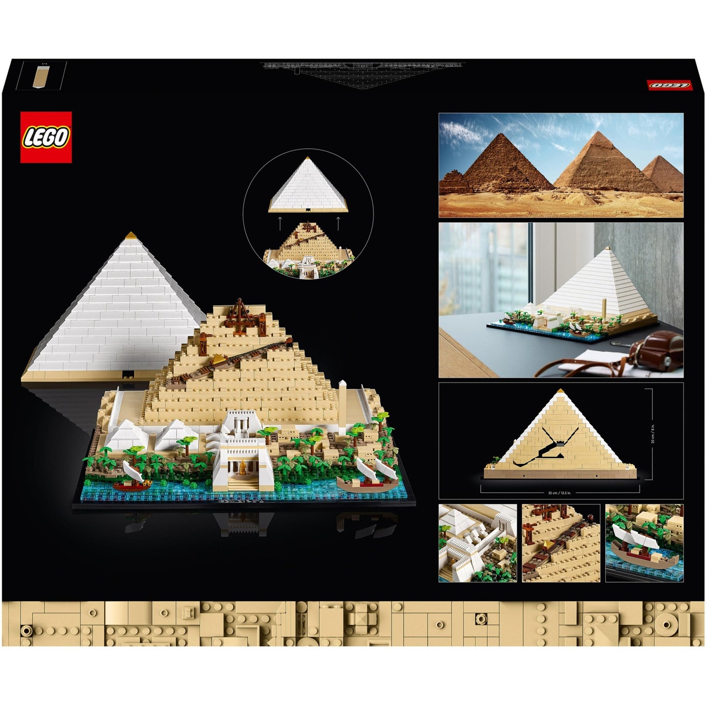 LEGO LEGO Architecture 21058 Grande piramide di Gizeh