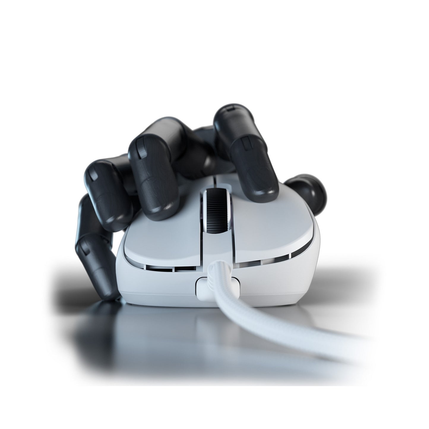 Mouse da gioco cablato medio Pulsar xlite (bianco, 26000 dpi)