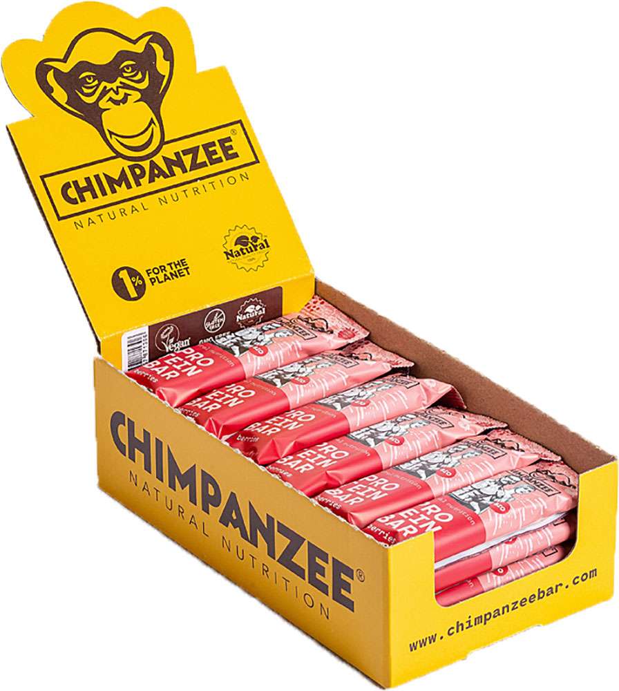 Barrita proteica chimpancé vegana caja 20x45g
