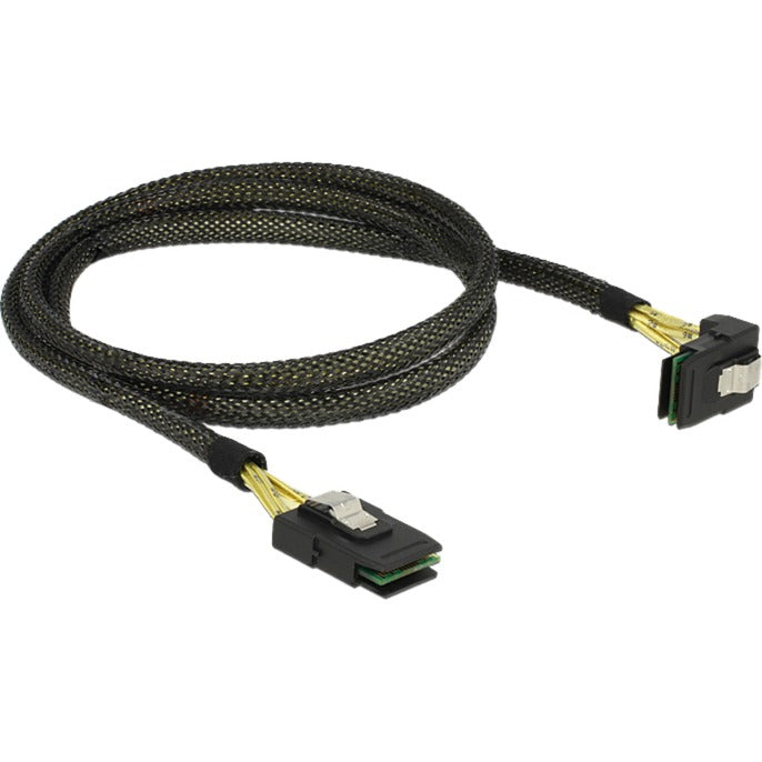 Delock Mini SAS SFF-8087> Mini SAS SFF-8087 Angled, 1m