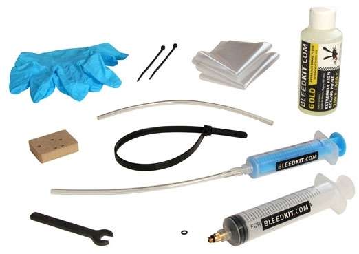 Bleedkit kit spurgo premium + liquido freni oro per freni shimano 2012+