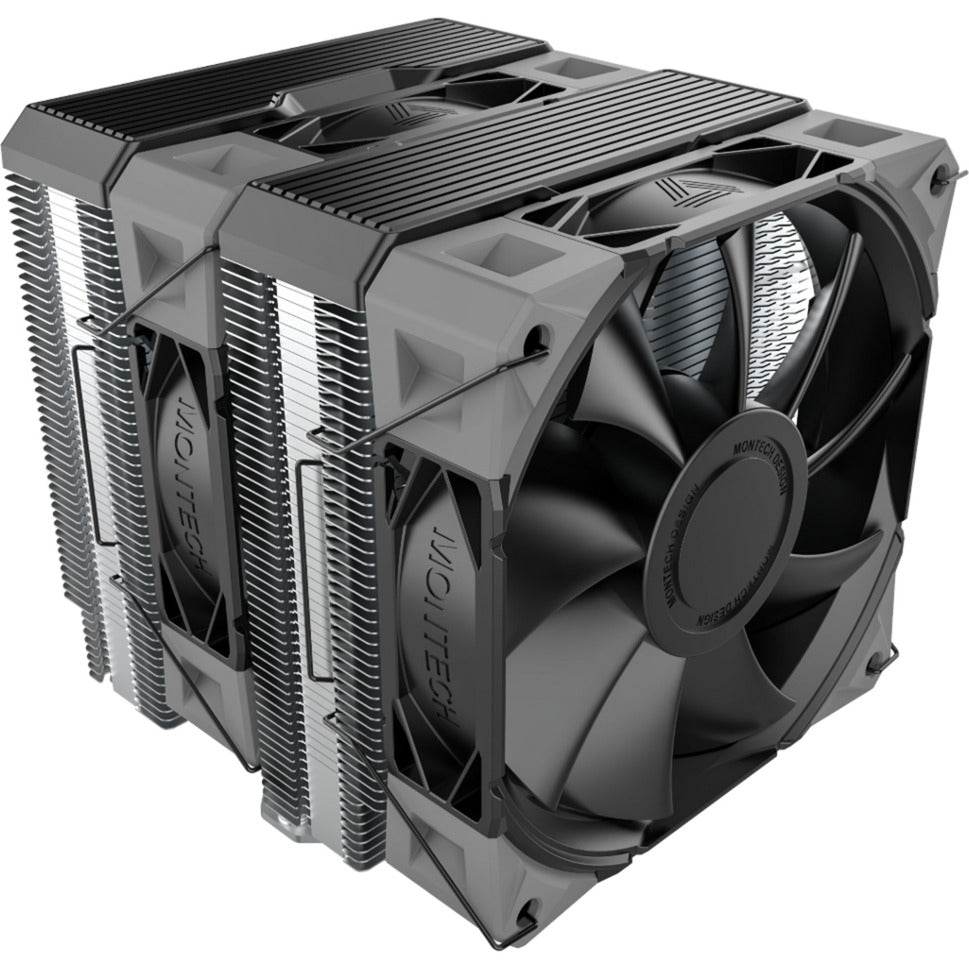Montech nx600 dispositivo di raffreddamento della CPU (nero)