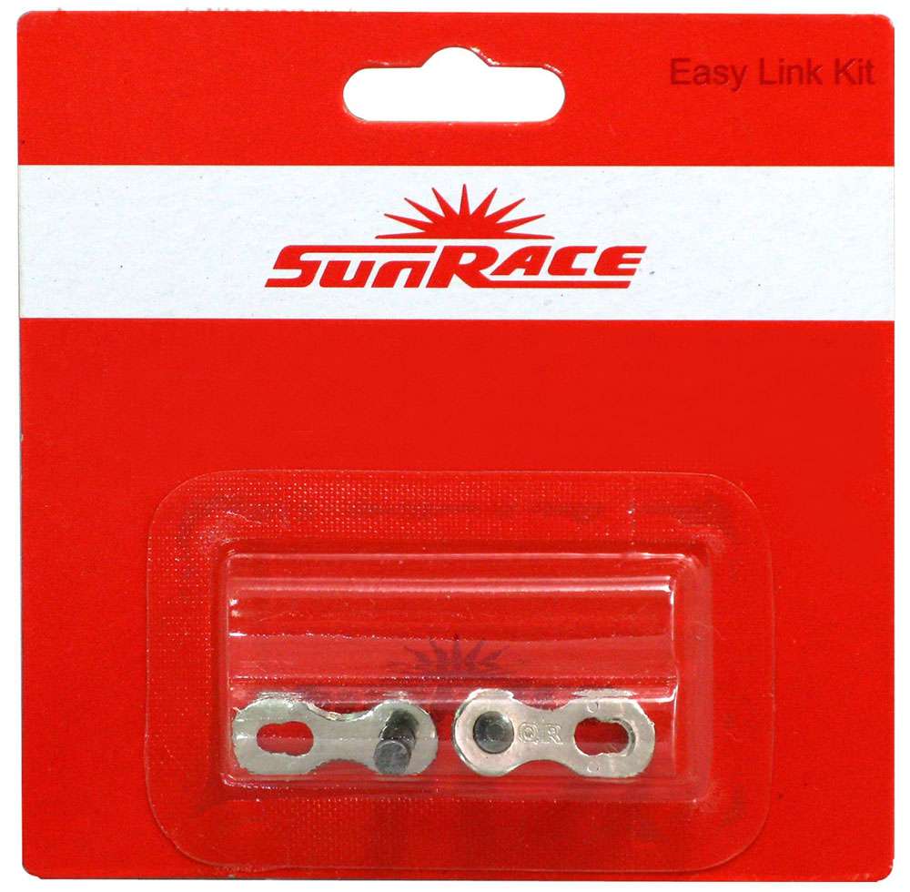 Sunrace Chain Link 7-8 Velocità 10 pezzi - argento