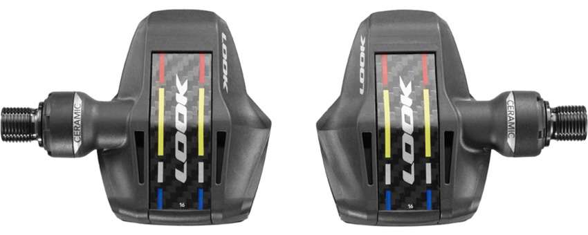 Pedali kéo blade ti ceramic nero