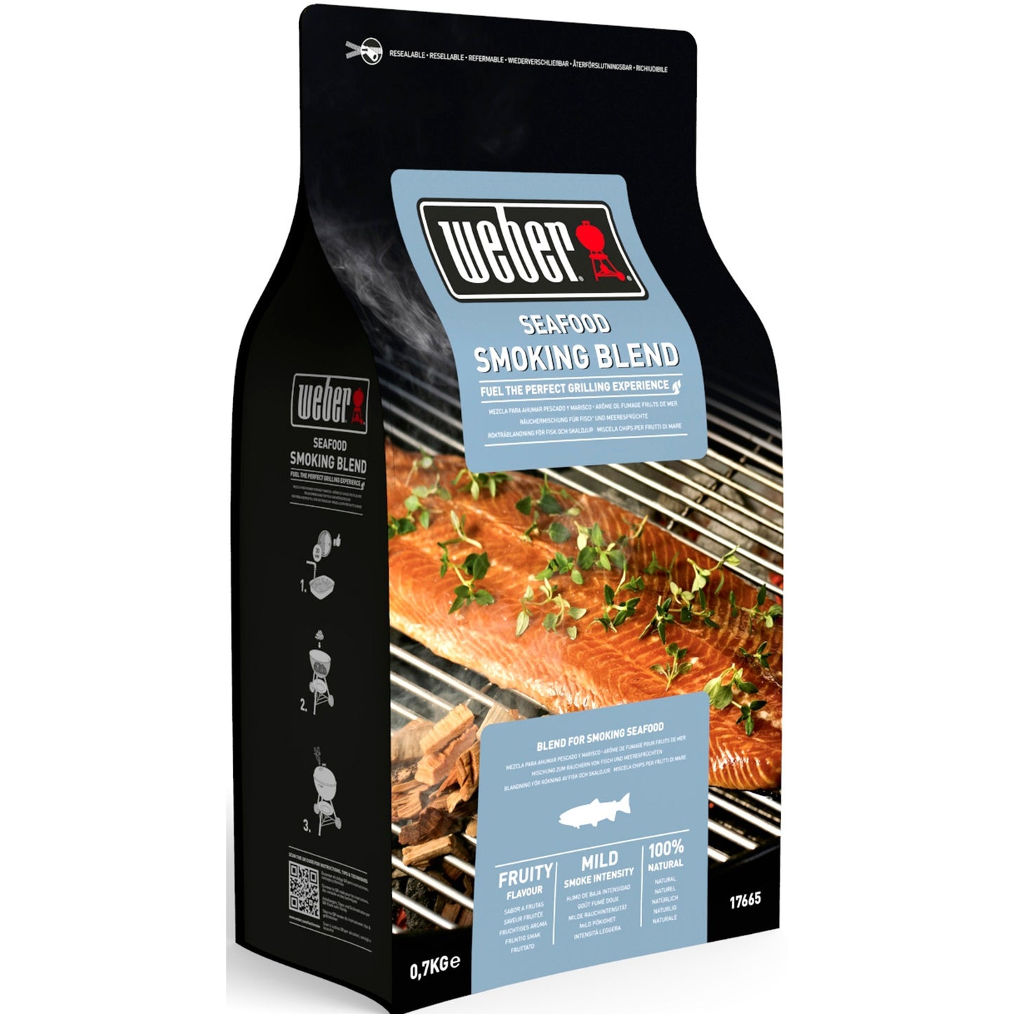 Weber Houtsnippermix, mariscos