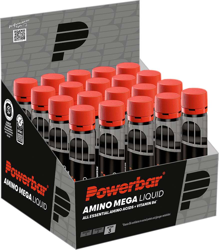 Powerbar black line amino mega fiala liquida 20x25ml