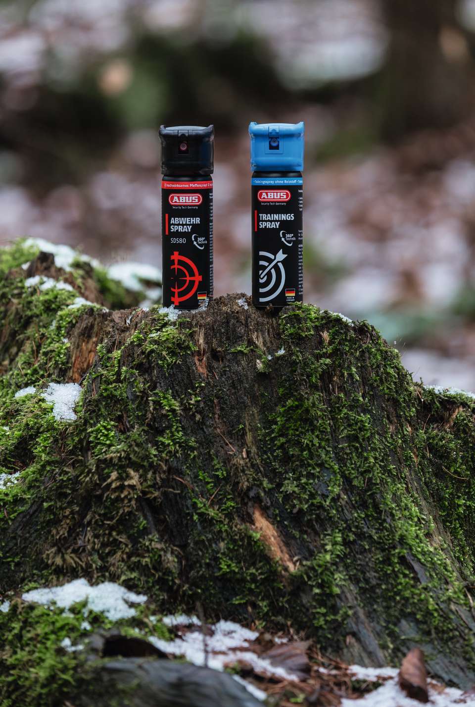 Abus defensa spray sds80 45ml incl. paquete doble de spray de entrenamiento