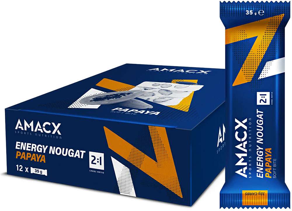 Amacx turrón energético 2:1 bar caja 12er