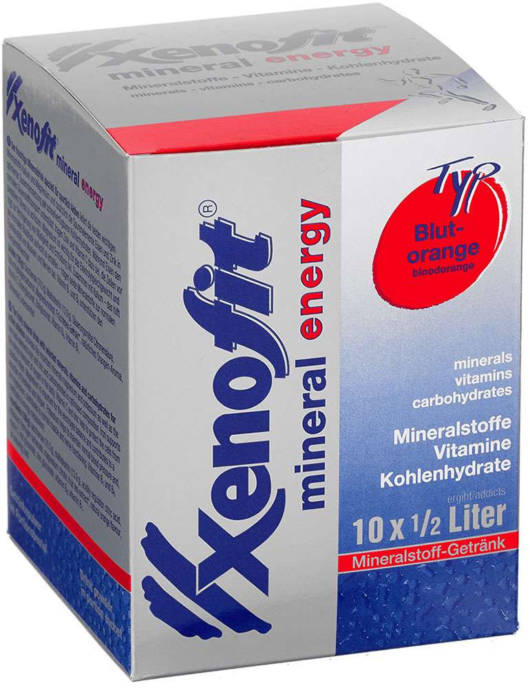 Xenofit energía mineral naranja sanguina 10x36g