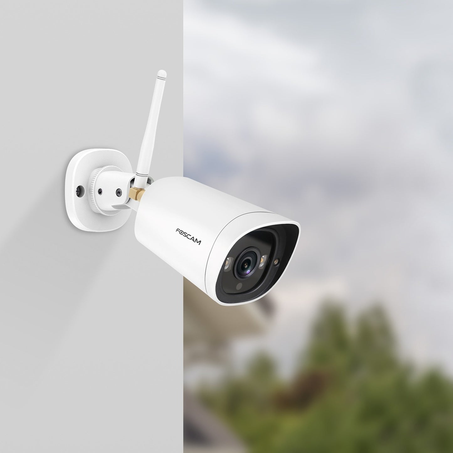 Foscam G4C, 2k Starlight Wifi Cámara de seguridad al aire libre