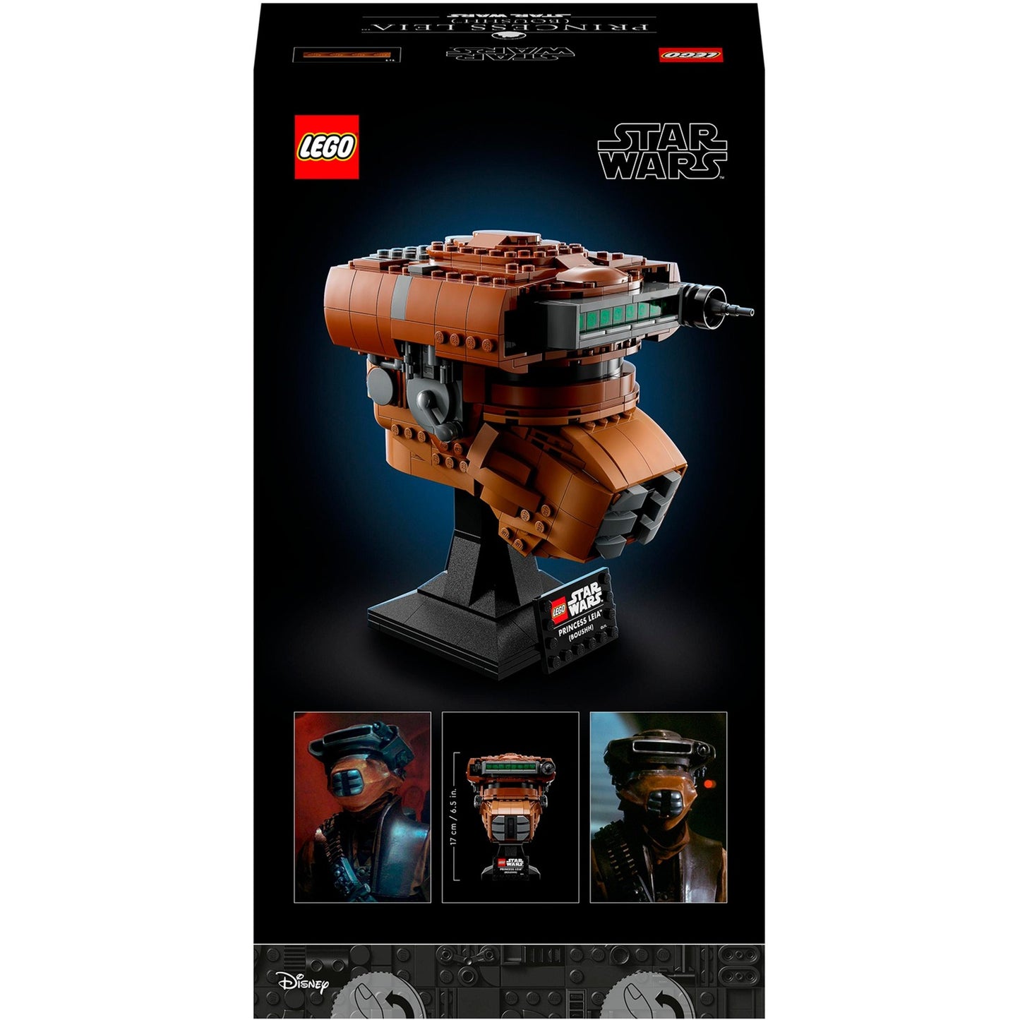 Lego star wars - prinses leia (boushh) helm constructiespeelgoed (75351)