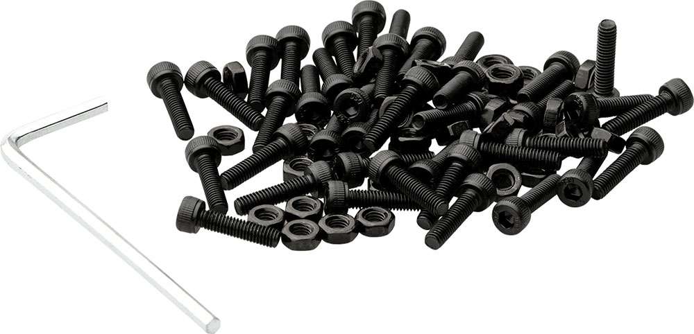 Sixpack perni di ricambio racing compositi m3 acciaio (40 pezzi)
